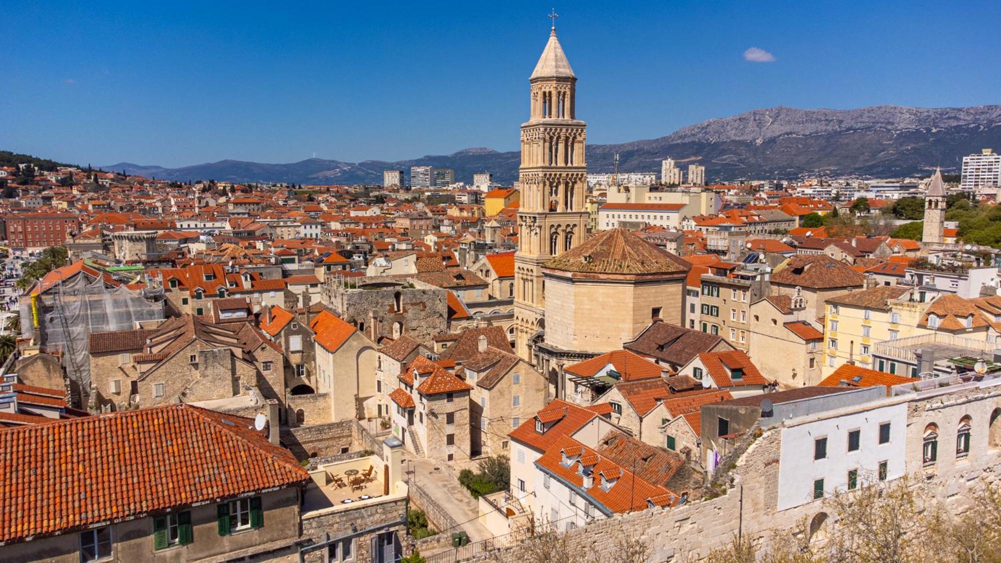 Terazza Grande In Diocletian Tower Apartment Split